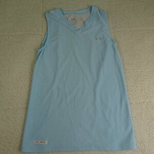 Under Armour Blue/White Metal Tank Tap Medium